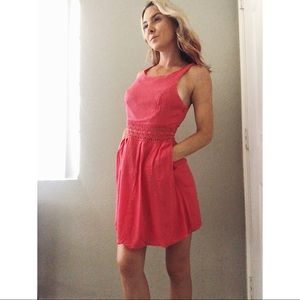 Coral Summer Dress